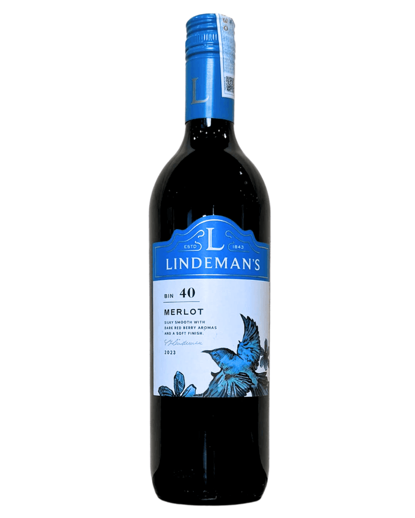 Rượu vang đỏ Úc Lindeman'S Bin 40 Merlot – rượu vang Úc – Merlot – nhập khẩu chính hãng