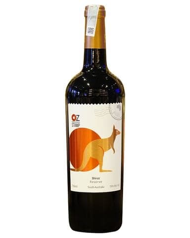 Rượu vang đỏ Úc Oz Stamp Shiraz Reserve – nhập khẩu chính hãng
