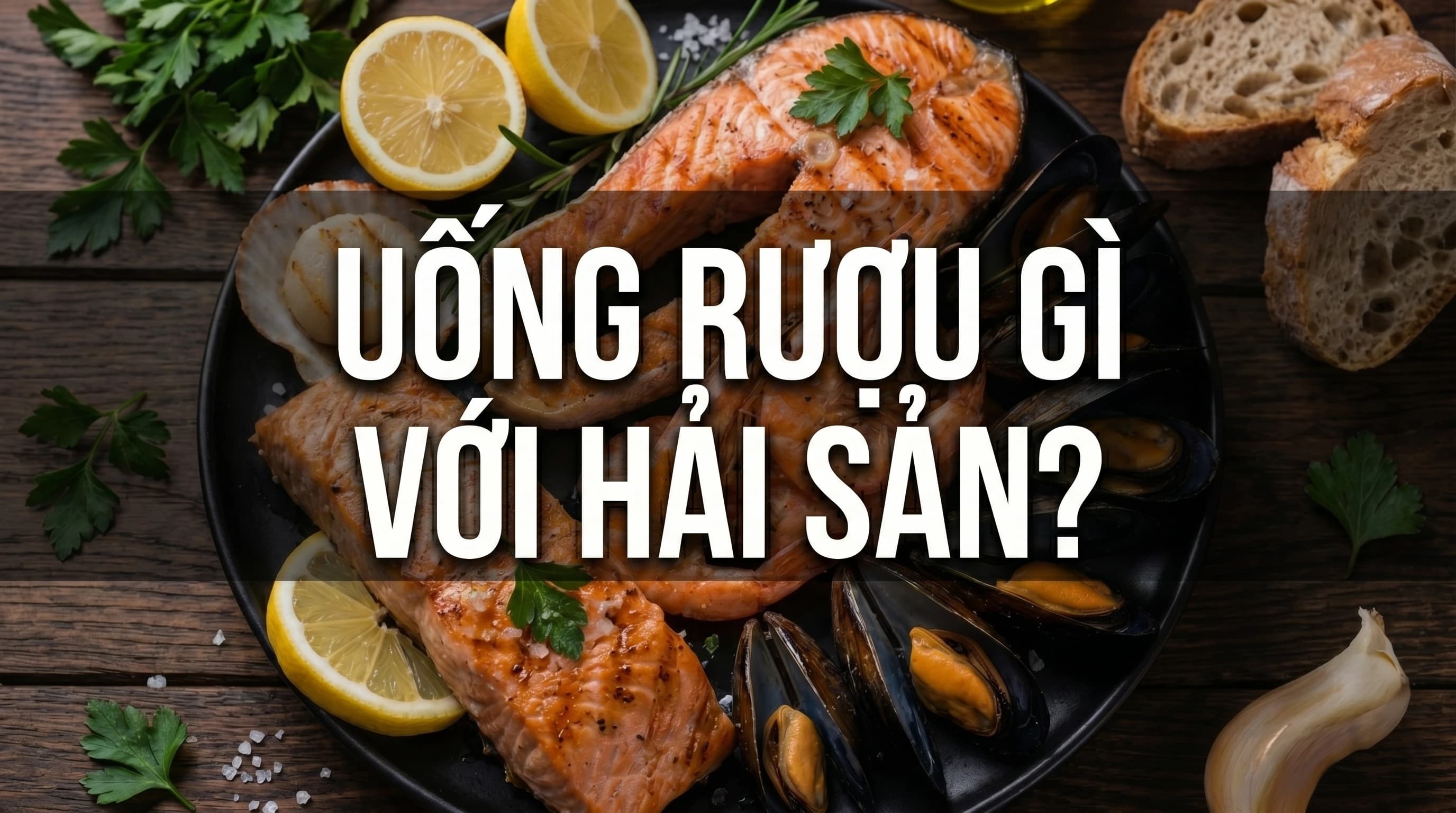 Ăn Hải Sản Uống Vang Gì? Đừng Mở Sai Chai Phá Hết Bữa Ăn